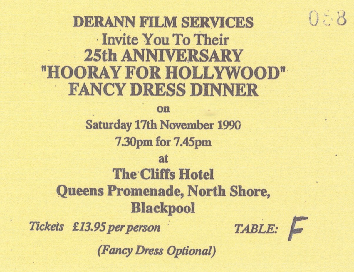 1990 Convention Dinner ticket