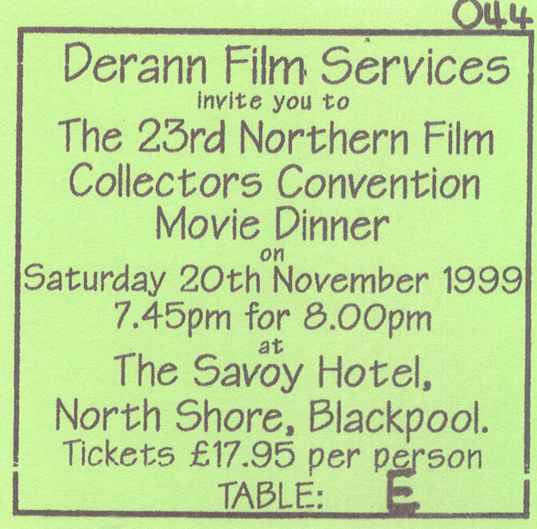 1998 Convention Dinner ticket