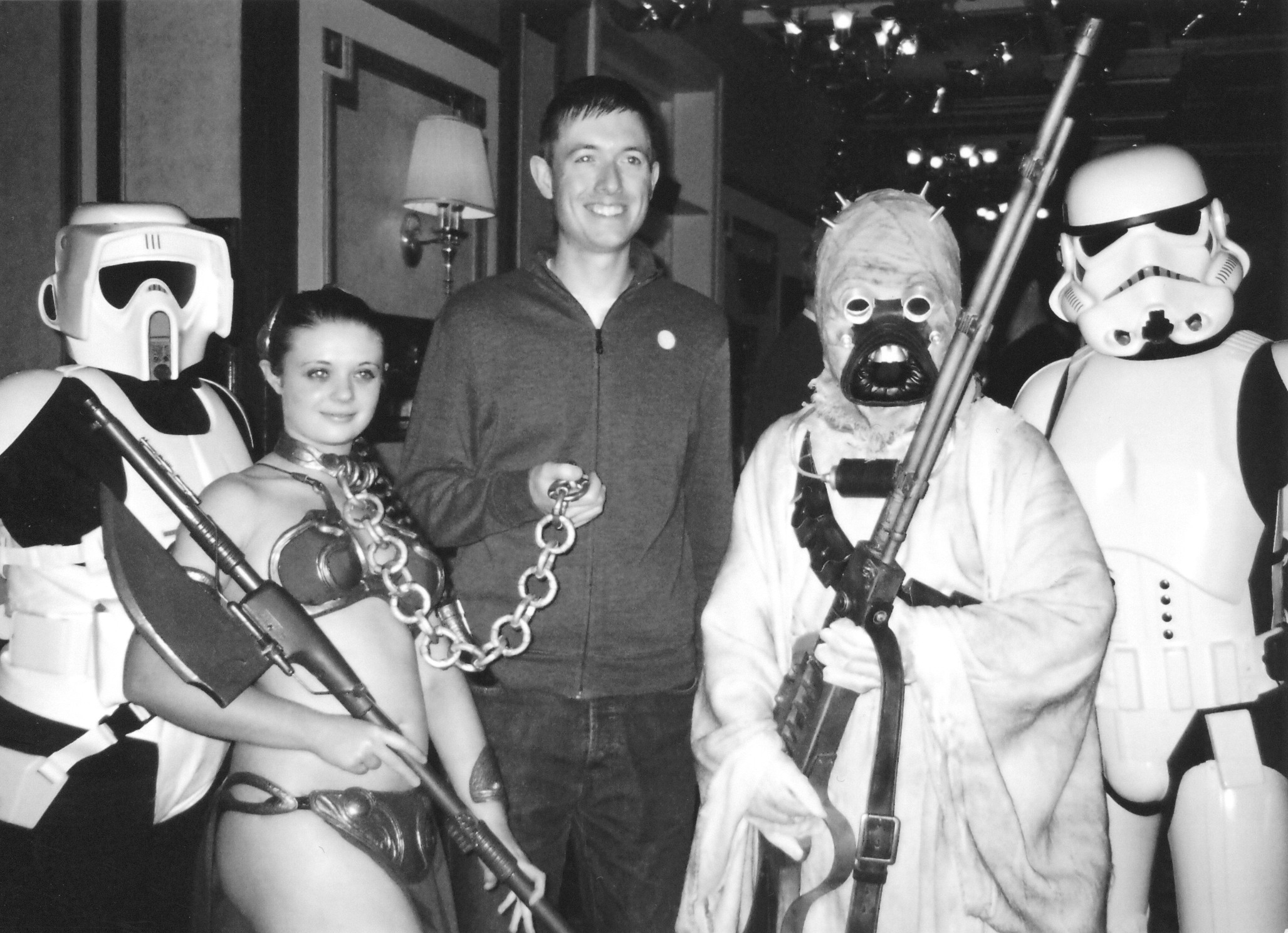Storm Troopers, Sandmen and Princess Leia at the 2007 Convention Dinner