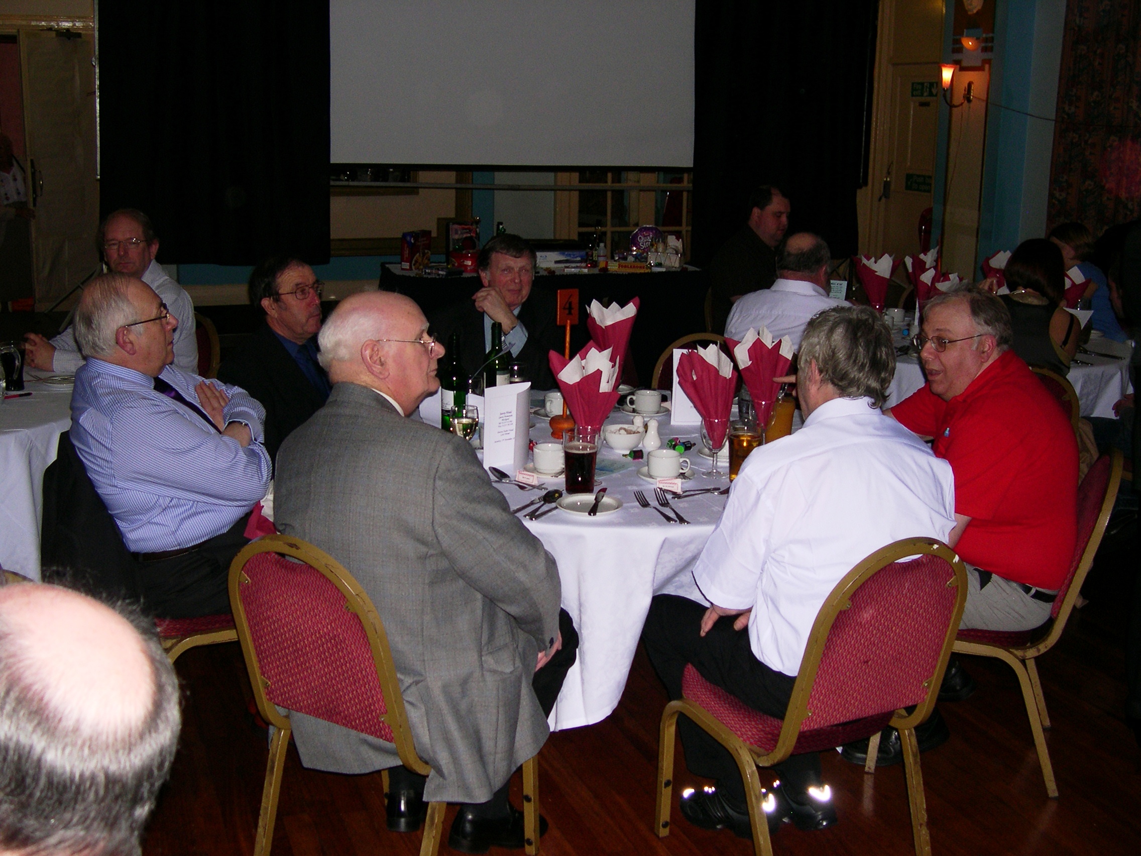 2010 Convention Dinner guests