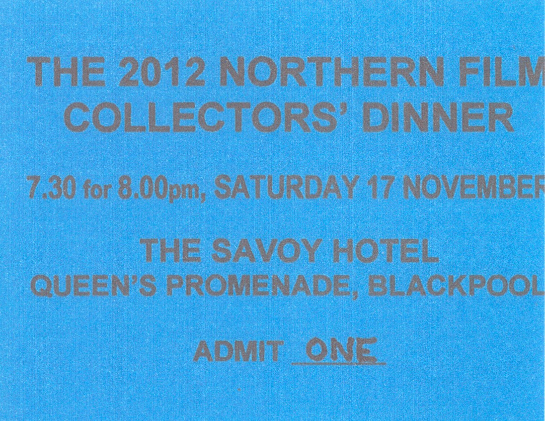 2012 Convention Dinner ticket