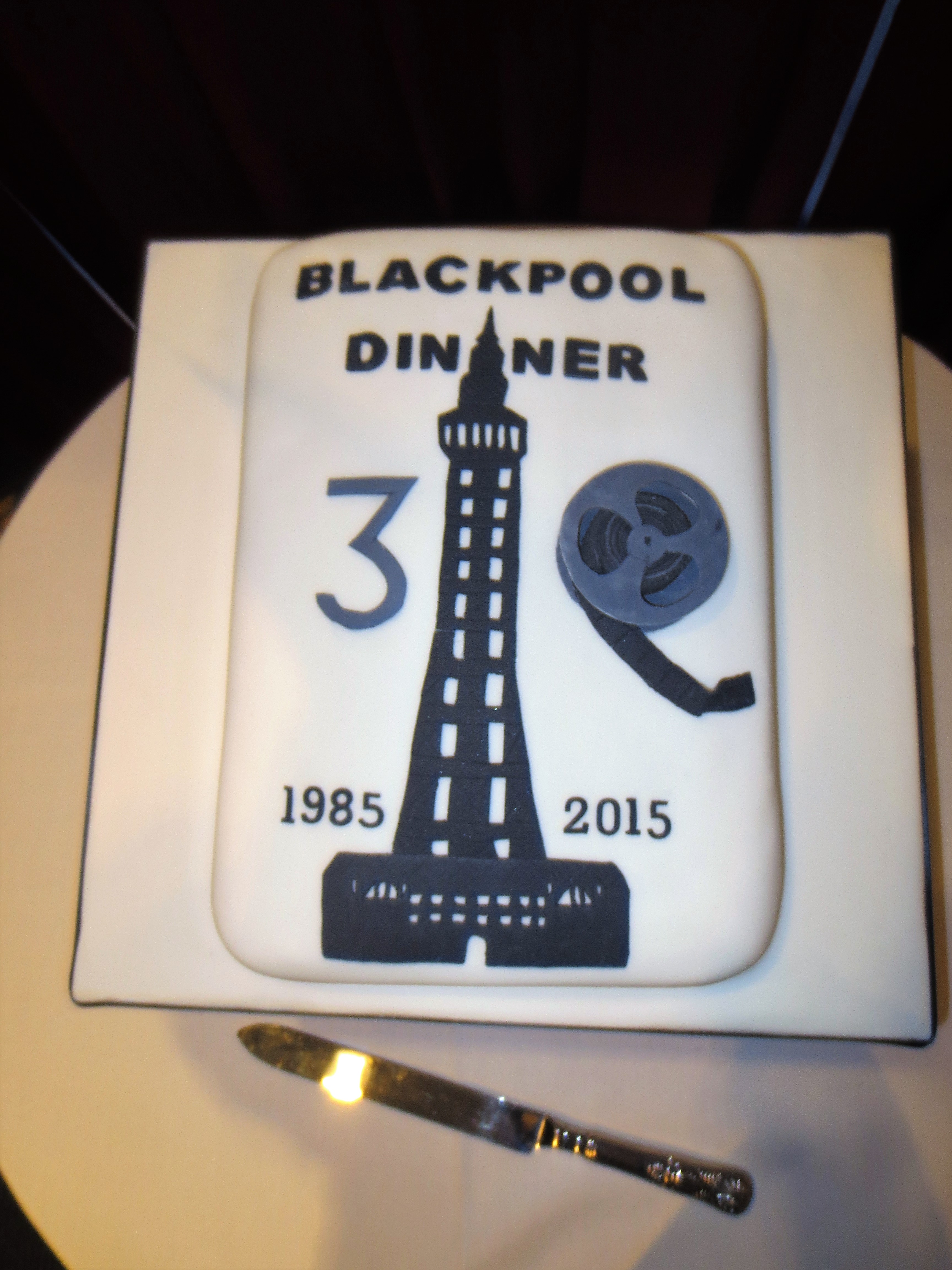 The 30th Convention Dinner cake